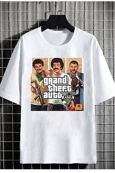 FULL TOLERANCE Grand Theft Autt Design Μπλουζάκι με στάμπα υψηλής ποιότητας ύφασμα