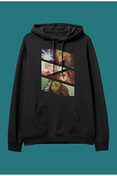 FULL TOLERANCE Hanorac cu glugă oversize Full Metal Alchemist Edward Elric cu...