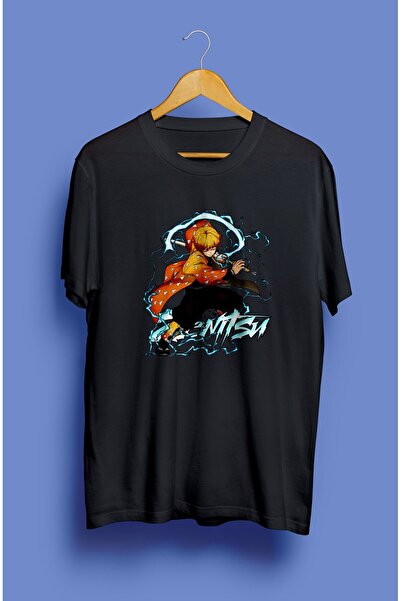 FULL TOLERANCE Demon Slayer Zenitsu Agatsuma Μπλουζάκι Anime Ειδικού Σχεδιασμού