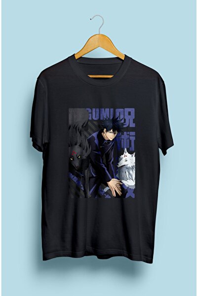 FULL TOLERANCE Tricou cu design imprimat cu personaje anime Jujutsu Kaisen Me...