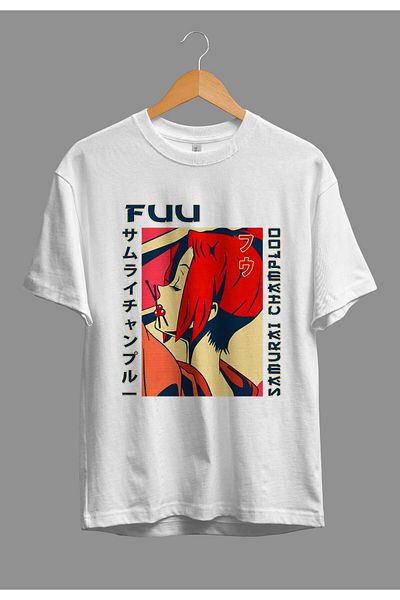 FULL TOLERANCE Μπλουζάκι Anime Oversize Samurai Champloo Fuu Special Design