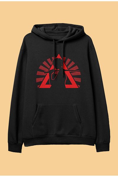 FULL TOLERANCE Hanorac supradimensionat cu glugă Samurai Champloo Mugen Anime