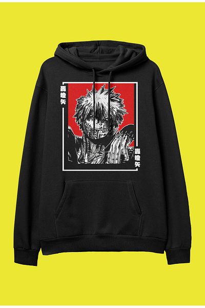 FULL TOLERANCE Hanorac cu glugă oversize My Hero Academia Dabi V13 cu design special Anime