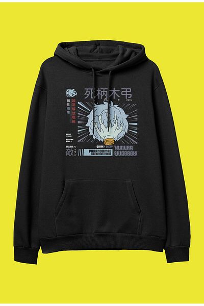 FULL TOLERANCE Hanorac cu glugă oversize My Hero Academia Tomura Shigaraki V4 cu design special Anime