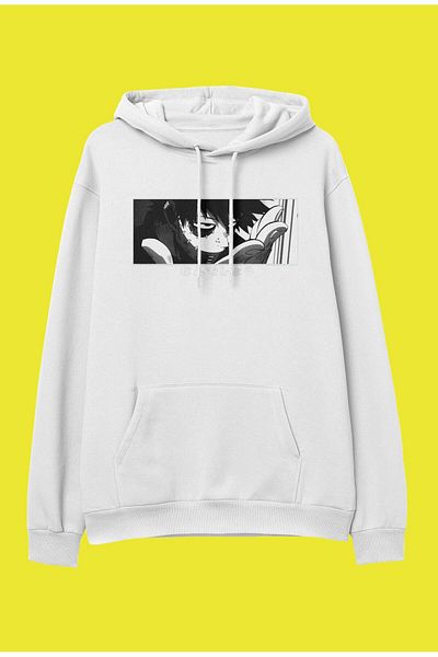 FULL TOLERANCE Oversize My Hero Academia Dabi Chest Ειδικού σχεδιασμού Anime Φούτερ με κουκούλα