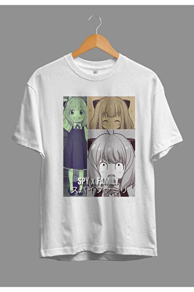 FULL TOLERANCE Tricou Oversize Spy X Family Anya Forger Anime Personaj imprim...
