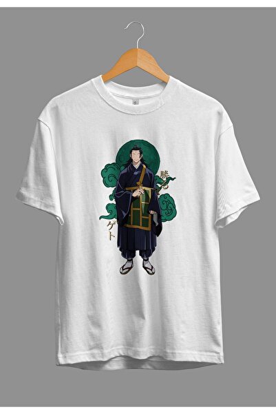 FULL TOLERANCE Tricou oversize Jujutsu Kaisen Suguru Geto cu design imprimat ...