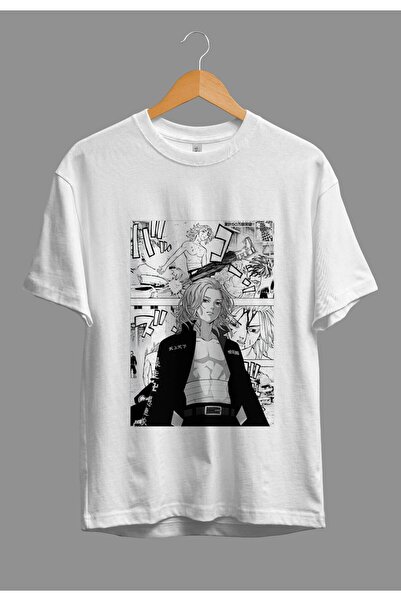 FULL TOLERANCE Υπερμεγέθη Tokyo Revengers Manjiro Sano (mikey) Μπλουζάκι με τ...