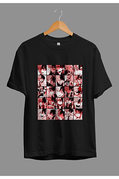 FULL TOLERANCE Μπλουζάκι με τυπωμένο προσαρμοσμένο σχέδιο Oversize My Hero Ac...