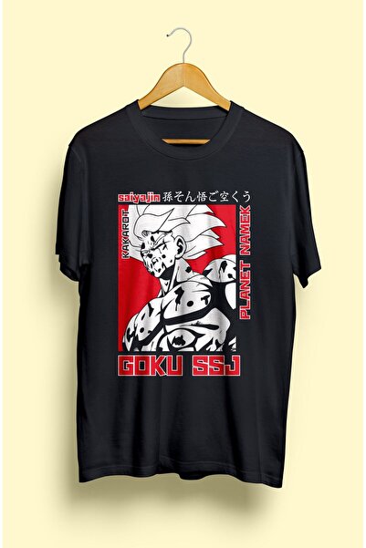FULL TOLERANCE Τυπωμένο μπλουζάκι Dragon Ball Son Goku Super Saiyan με σχέδιο...