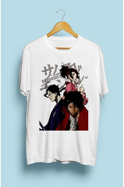 FULL TOLERANCE Μπλουζάκι Anime Samurai Champloo Mugen Jin And Fuu Ειδικού Σχεδιασμού