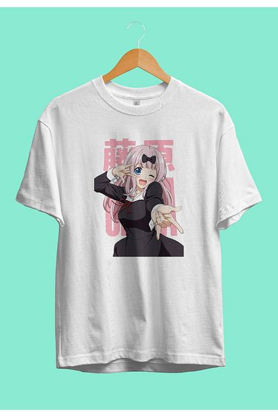 FULL TOLERANCE Μπλουζάκι Anime με προσαρμοσμένο σχέδιο Kaguya Sama Love Is War Chika Fujiwara