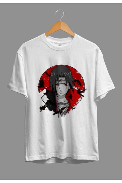FULL TOLERANCE Tricou cu design special imprimat cu personaje anime Itachi Uc...