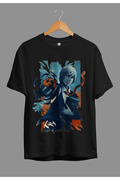 FULL TOLERANCE Oversize Death Note Kira (ελαφρύ Yagami) Μπλουζάκι με τυπωμένο...