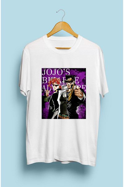 FULL TOLERANCE Jojo's Bizarre Adventure Μπλουζάκι με τυπωμένο χαρακτήρα Anime Jotaro Kujo