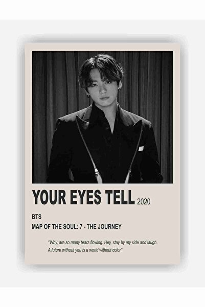 BTS Your Eyes Tell Wall Poster - Thick Paper - Frameless