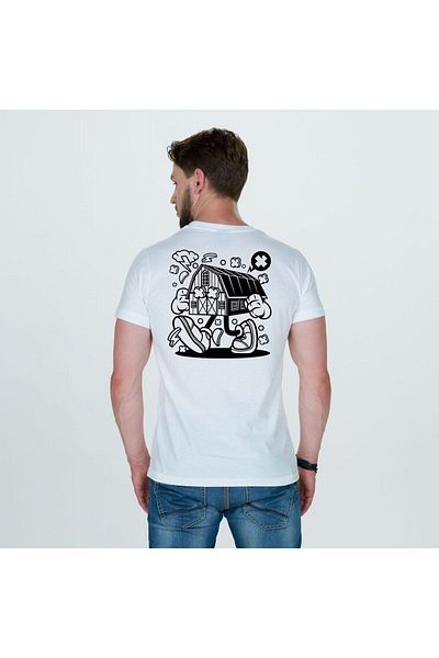 FULL TOLERANCE Τυπωμένο T-Shirt Regular Fit Premium Quality Ύφασμα χωρίς ξεφλούδισμα