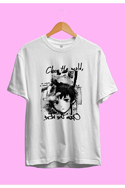 FULL TOLERANCE Μπλουζάκι Anime με προσαρμοσμένο σχέδιο Oversize Serial Experi...