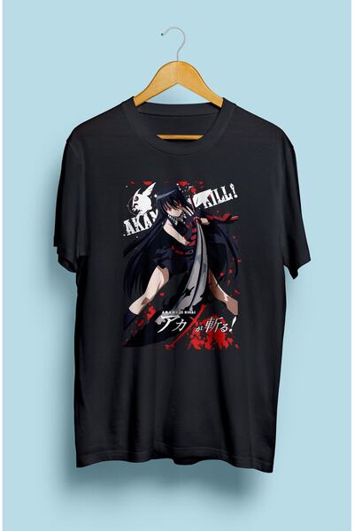 FULL TOLERANCE Tricou cu imprimeu Akame Ga Kill Anime Design