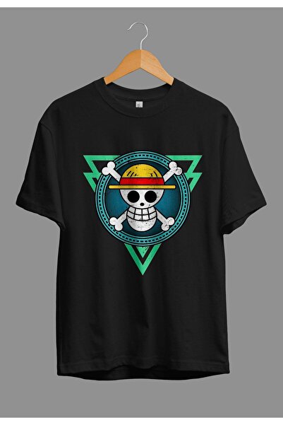 FULL TOLERANCE Μπλουζάκι με στάμπα με έμβλημα One Piece Straw Hat Anime