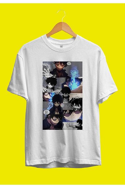 FULL TOLERANCE Oversize My Hero Academia Dabi (manga) Μπλουζάκι Anime ειδικής σχεδίασης