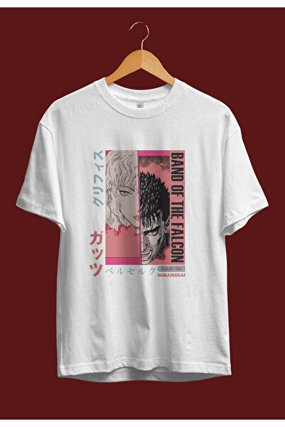 FULL TOLERANCE Υπερμεγέθη μπλουζάκι Anime Berserk Griffith And Guts Special D...