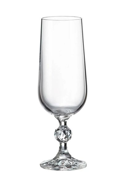 Bohemia Collection Sterna Crystal Set of 6 180Cc Coffee Side Water Glass/Flute Champagne Glass