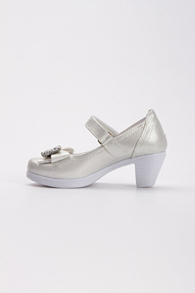 Sare Çocuk Giyim Sedef Vakko Girls Princess Heeled Shoes