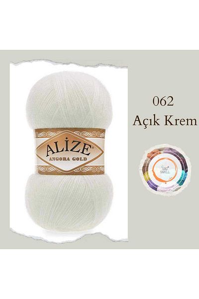 Alize Angora Gold Hand Knitting Thread (Single) 100 gr500 mCardigan, Vest, Scarf, Sweater Knitting Yarn