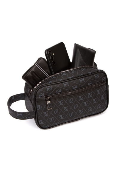 Milan Özsay حقيبة حلاقة للسفر منقوشة