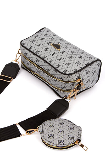 Linatigers Patterned Cross Strap Shoulder Bag