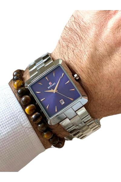 Reward Çelik Kordon Business Model Takvimli Erkek Kol Saati+Bileklik