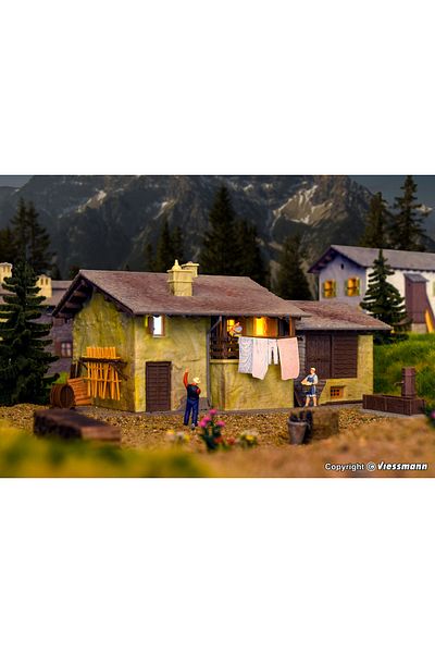 Viessmann 1:87 Ho Match Highland Village House Miniature Model