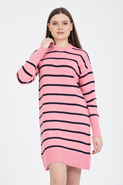 WOMENTİ سترة تريكو مخططة