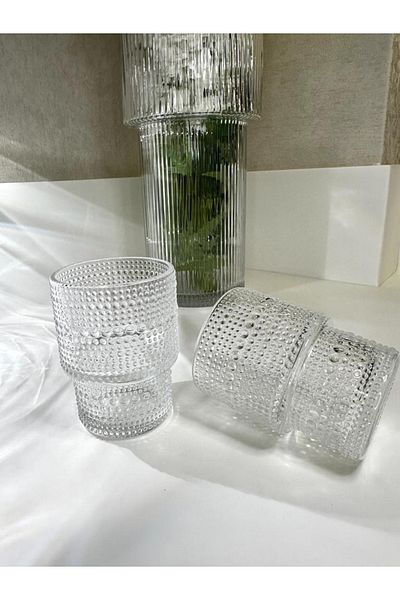 MİMOZA PARK 2 PCS 200 ML BEAD EMBROIDERED ORIGAMI CUPS PINTEREST PRESENTATION CUPS