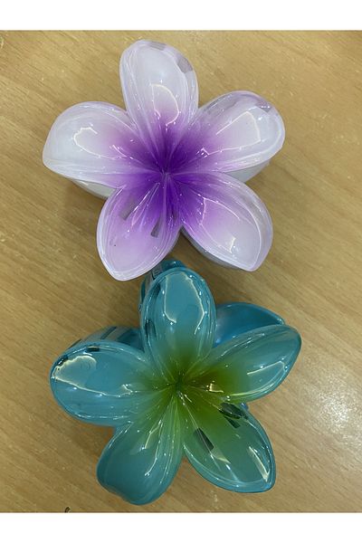 ELİF COLLECTİON Catarama cu zidar flori de lotus (2 bucăți) dimensiune mare 8 cm