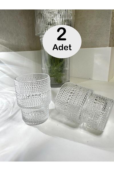 MİMOZA PARK 2 PCS 200 ML BEAD EMBROIDERED ORIGAMI CUPS PINTEREST PRESENTATION CUPS