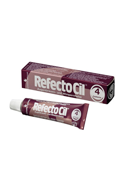 Refectocil 45 Gün Kalıcı Kaş ve Kirpik Boyası No:4 Kestane 15 ml -
