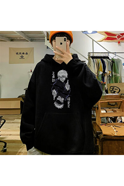 Toum هودي كبير الحجم من Morera Boutique Anime Jujutsu Kaisen