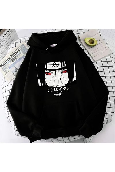 Touz Anime Naruto Itachi Uchiha Oversize Hoodie