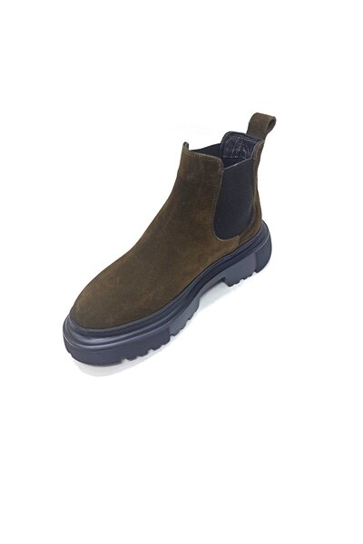 NAIL NAİL CHALSEA HAKİ SÜET DERİ ERKEK BOT