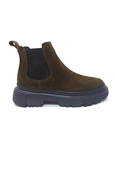 NAIL NAİL CHALSEA HAKİ SÜET DERİ ERKEK BOT
