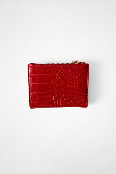 Yuka Atelier Noona Snake Patterned Faux Leather Wallet
