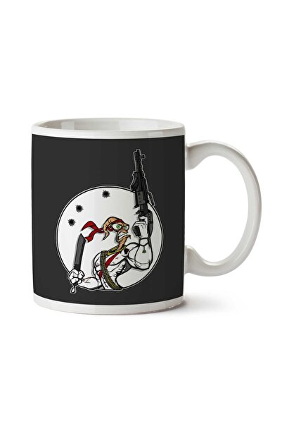 ART HEDİYE كوب مطبوع على الجانبين من Battle Worm Earthworm Jim.png