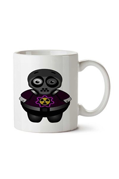 ART HEDİYE كوب مطبوع على الجانبين من Alienz