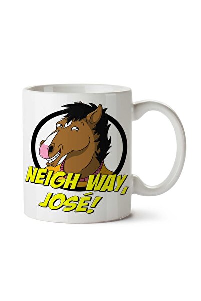 ART HEDİYE كوب بطبعة بوجاك هورسمان كارولين برينسيس على الجانبين