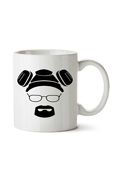 ART HEDİYE كوب بريكنج باد والتر وايت 3 مطبوع على الجانبين