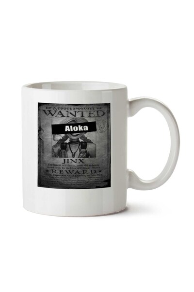 ART HEDİYE كوب ألوكا مطبوع على الجانبين