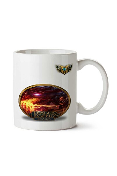 ART HEDİYE كوب براوم LoL مطبوع على الجانبين