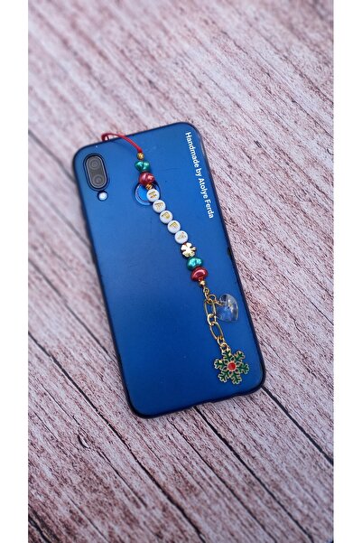 Atolye Ferda New Year's Themed Snowflake Figure Phone Strap Phone Charm